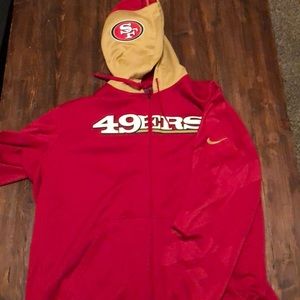 Nike San Francisco 49ers therma-fit jacket
